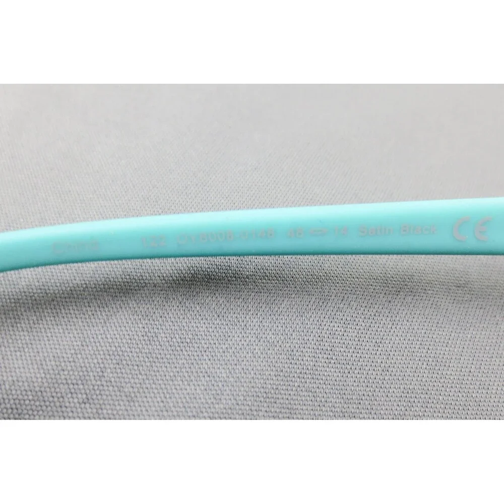 Oakley Twin Tail Satin Black Teal Cat Eye Eyeglasses OY8008-0148 48-14 122
